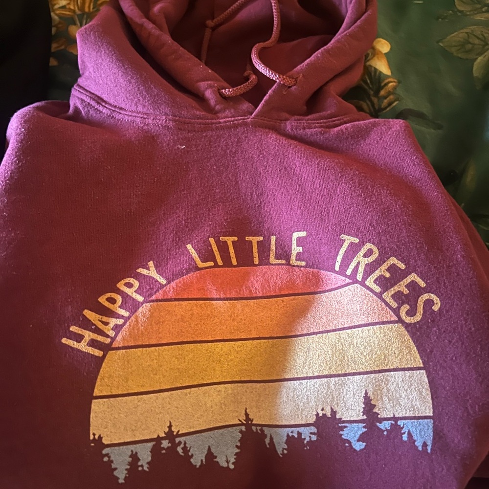 Sweatshirt / Hoodie Unisex Lot Vampire Teeth Happy Little Trees